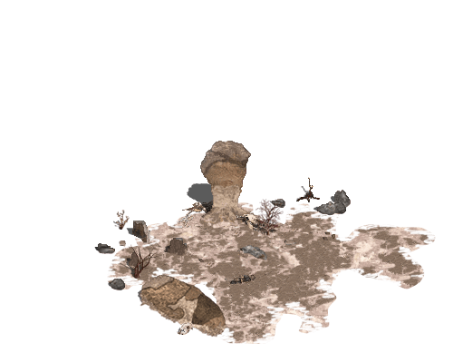 Terrain Plaine rocailleuse dans le jeu Space Trooper