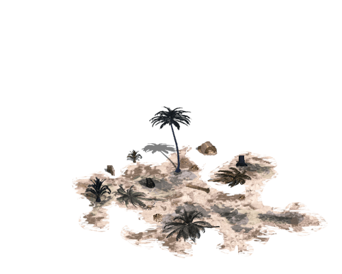 Terrain decombres dans le jeu Space Trooper