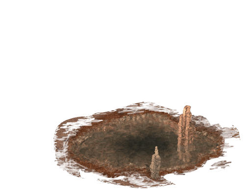 Terrain Lac souterrain dans le jeu Space Trooper